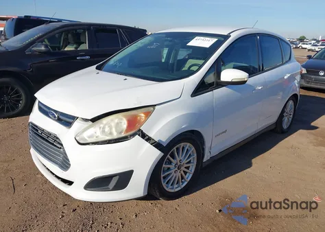 2013 Ford C-Max Hybrid Se z USA, uszkodzony, nr VIN 1FADP5AU4DL546080